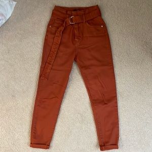 Bershka belted trouser NEW